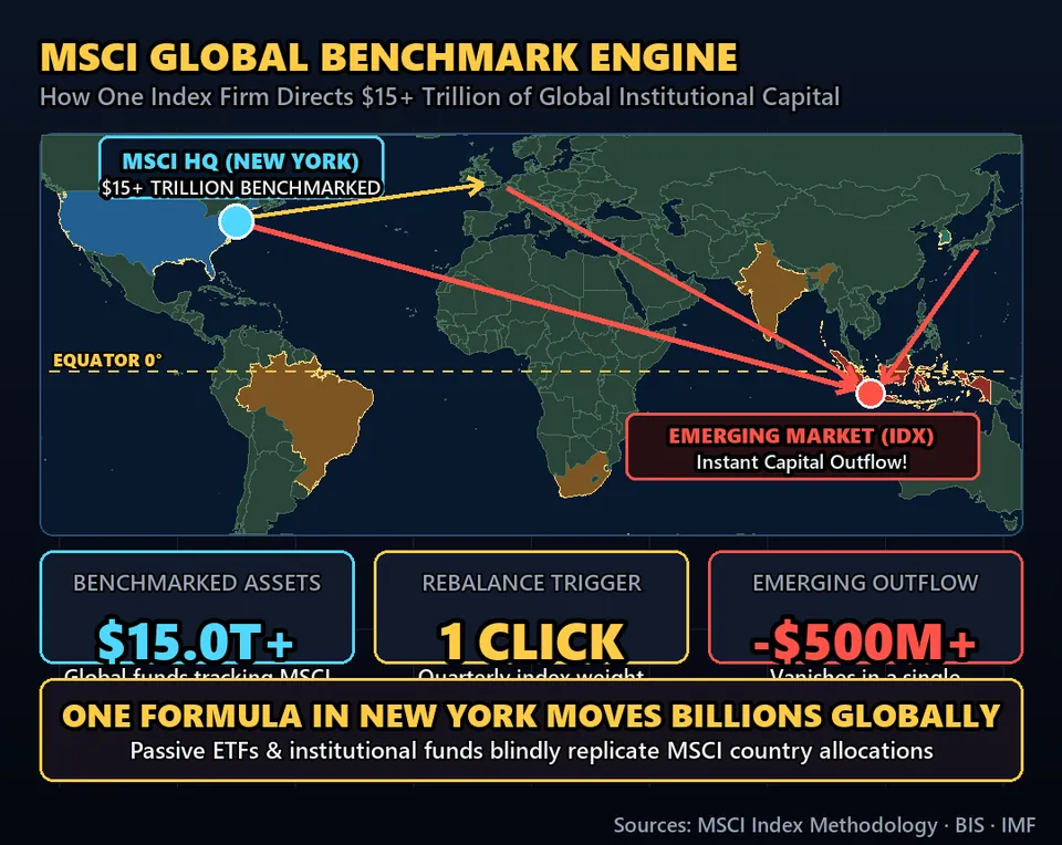 Diagram GeeGit: In a single afternoon, hundreds of millions of foreign dollars can vanish from an emerging stock market.