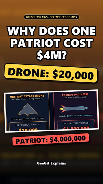 Sampul: Berapa harga satu rudal Patriot? Kenapa dipakai lawan drone?