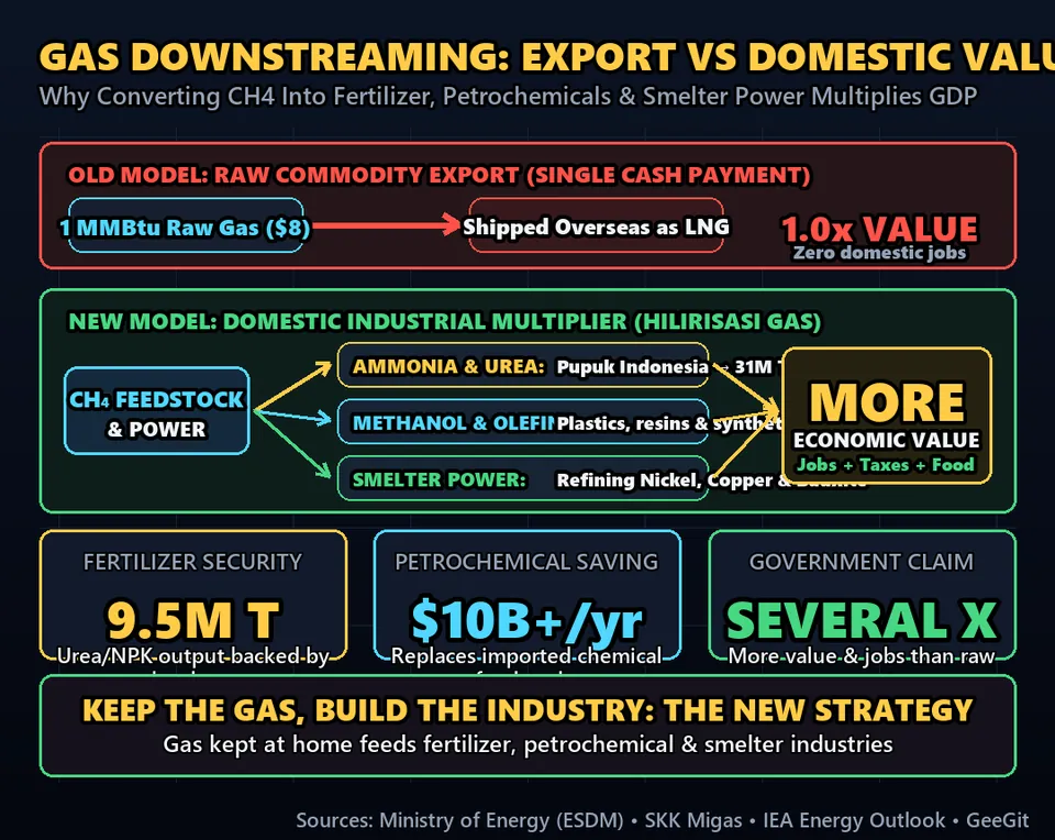 Diagram GeeGit: Why would an energy-rich nation turn down billions of quick dollars from international buyers?