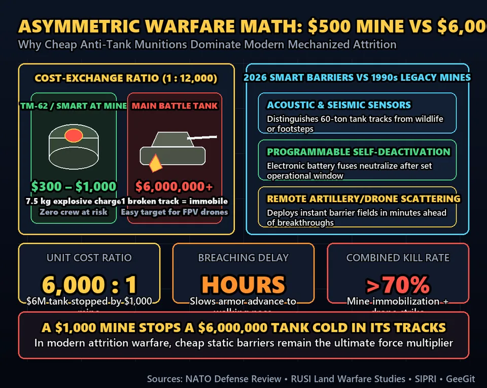 Diagram GeeGit: Why are military strategists suddenly reverting to history's most condemned weapon?