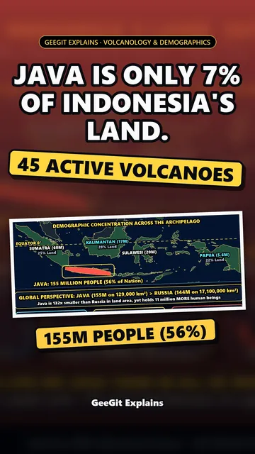 Sampul: Kenapa Pulau Jawa sangat padat penduduk?