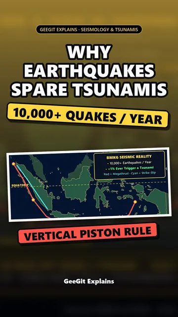 Sampul: Kenapa tidak semua gempa memicu tsunami? Gempa megathrust dijelaskan